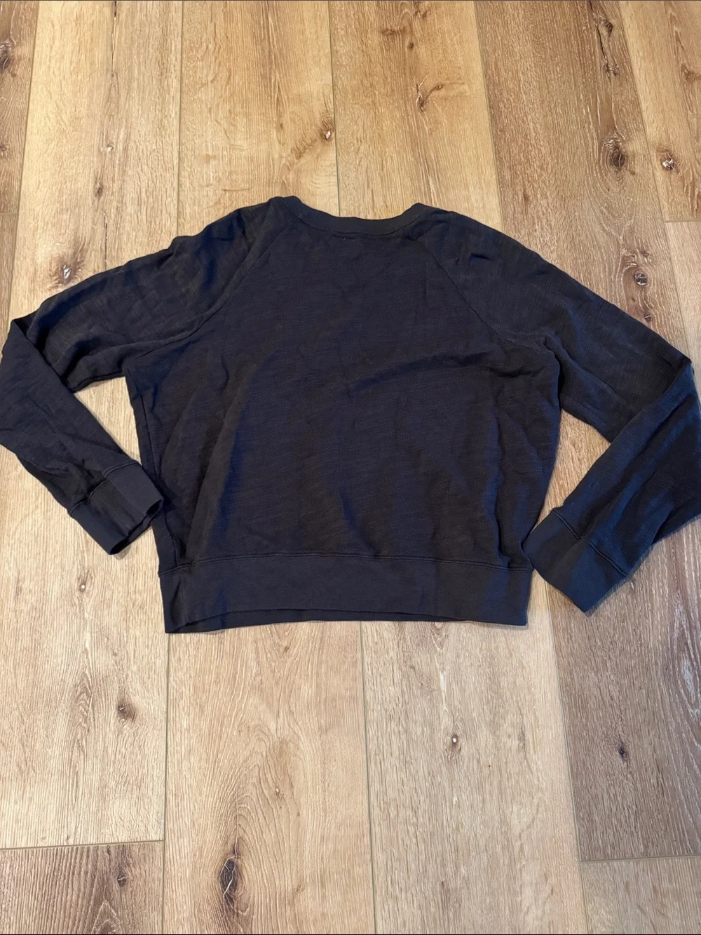 J. Crew | Faded Black Crewneck Sweater | size M